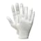 Magid Textile Gloves, Medium Weight/Standard, White, , 12 PK 681H - alternate 1
